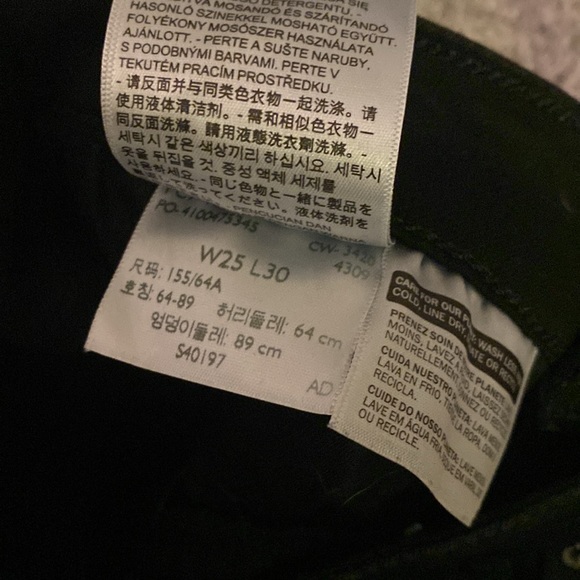 Levi’s 721 high rise skinny jeans - black - worn 1x great condition - W25 L30 - Picture 4 of 6